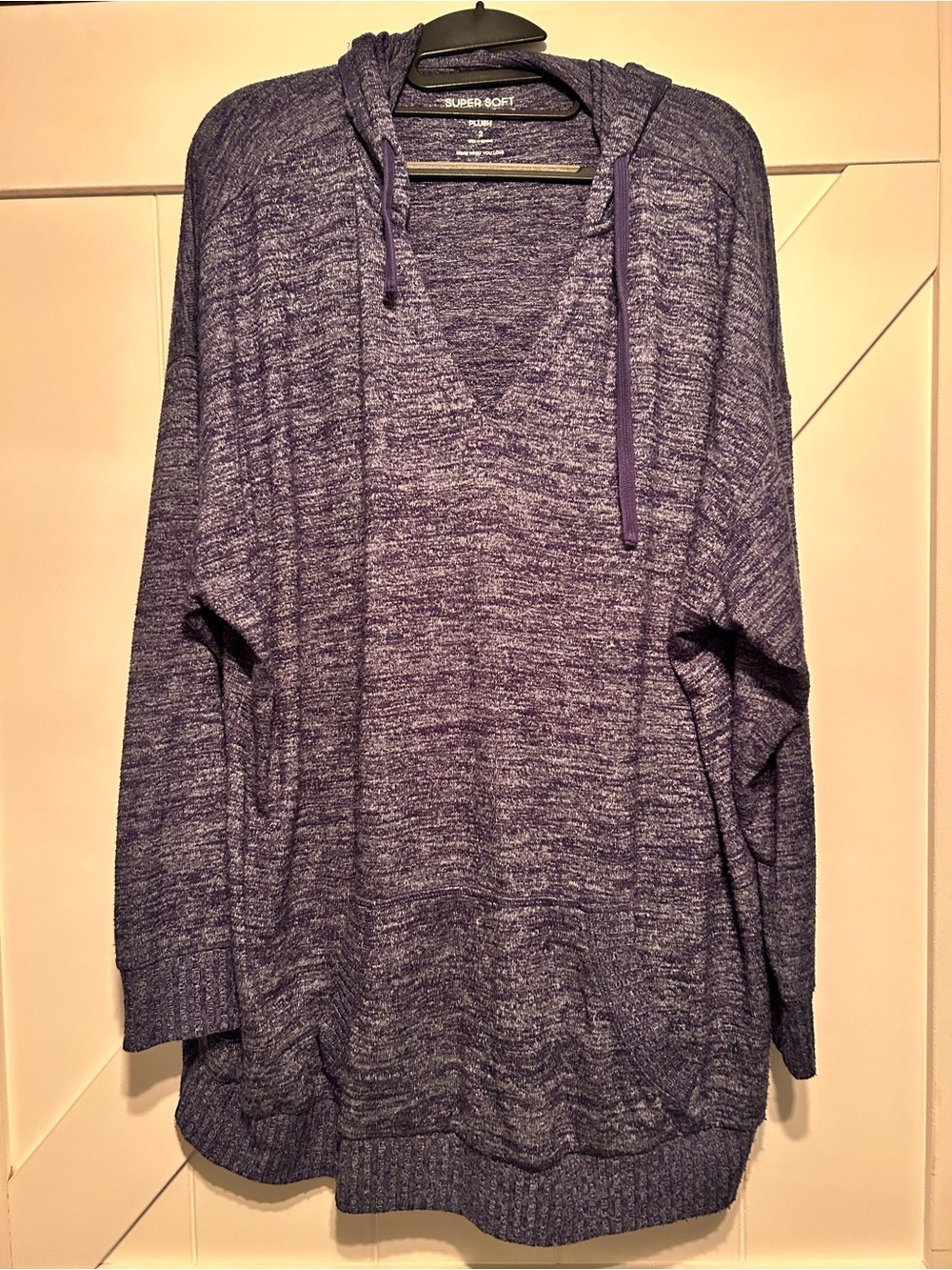 TORRID Super Soft Plush Size 2 Hooded Vneck Sweater